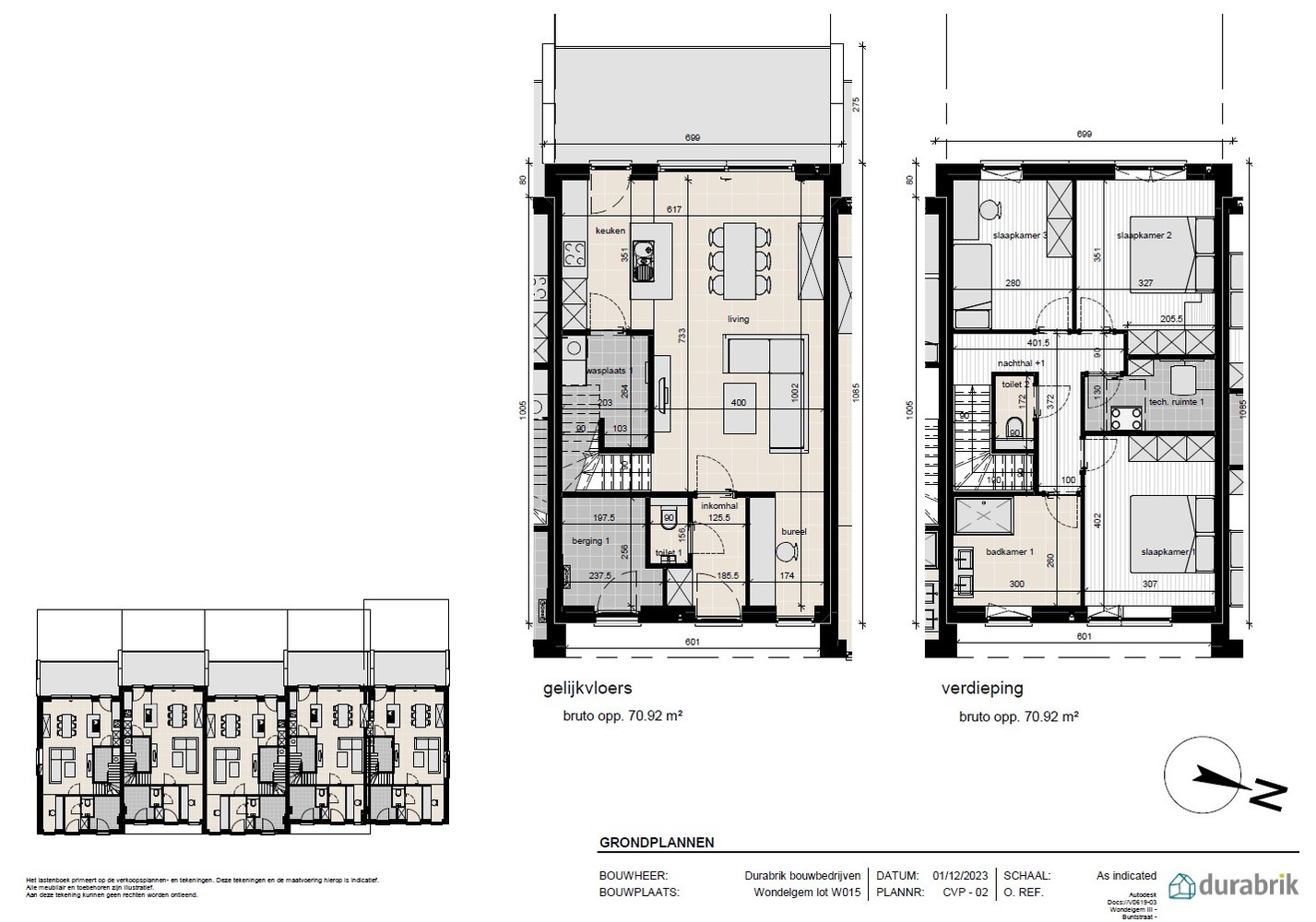 Energiezuinige woning met 3 slpks en private staanplaats - foto 5