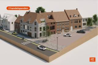 <strong>Welkom bij Residentie Becelaere</strong><br /><br /><br />Dit nieuwbouwproject op de markt van Beselare zal bestaan uit:<br />▪︎  2 handelspanden<br />▪︎  9 appartementen<br />▪︎  1 studio<br />▪︎  1 woning.<br />Dit project zal de perfecte mix aanbieden van comfort, stijlvolle architectuur en energiezuinigheid. Bovendien heeft het een centrale ligging, namelijk op wandelafstand van de lokale handelaars en op slechts enkele minuten van de A19 Ieper-Kortrijk.<br /><br /><strong>Hieronder worden de handelspanden toegelicht. </strong><br />▪︎  <strong>Handelspand 1</strong> bevindt zich langs de Wervikstraat en kent een oppervlakte van 177 m² handelsgelijkvloers en 10,54 m² tuin. De prijs hiervoor bedraagt € 345.000.<br />▪︎  <strong>Handelspand 2</strong> bevindt zich achter de gevel van ’t Oud Gemeentehuis en kent een oppervlakte van 81,70 m², 6 m² terras en 8,30 m² tuin. De prijs hiervoor bedraagt €150.000.<br /><br /><strong>Troeven: </strong><br />▪︎ Uiterst commerciële ligging, zowel naar visibiliteit als bereikbaarheid.  <br />▪︎ Het pand kan volledig naar eigen smaak ingericht worden.<br />▪︎ Toegankelijkheid voor klanten: alles op het gelijkvloers.<br />▪︎ …<br /><br />Wens je meer informatie of een afspraak op kantoor? Bel gerust naar Eden 0470 43 78 21 of mail info@minthus.be<br /> 