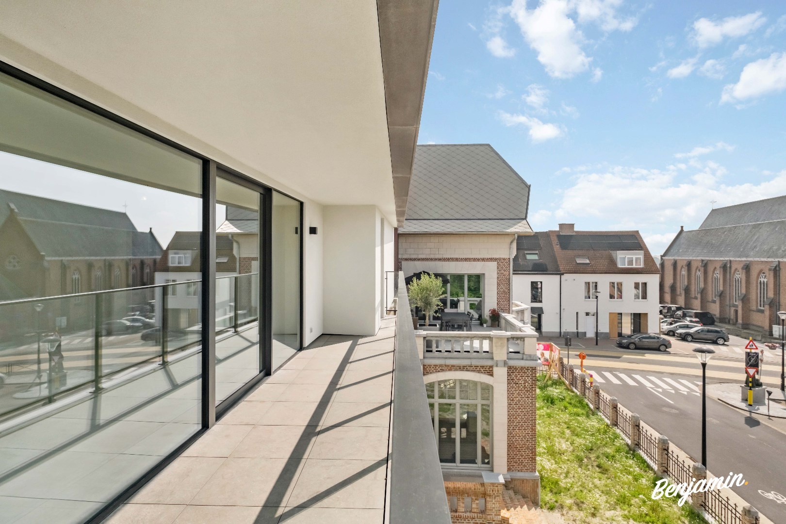Nieuwbouwappartement met 2 slaapkamers, zonnig terras en optie tot garage op de markt van Beselare - foto 5