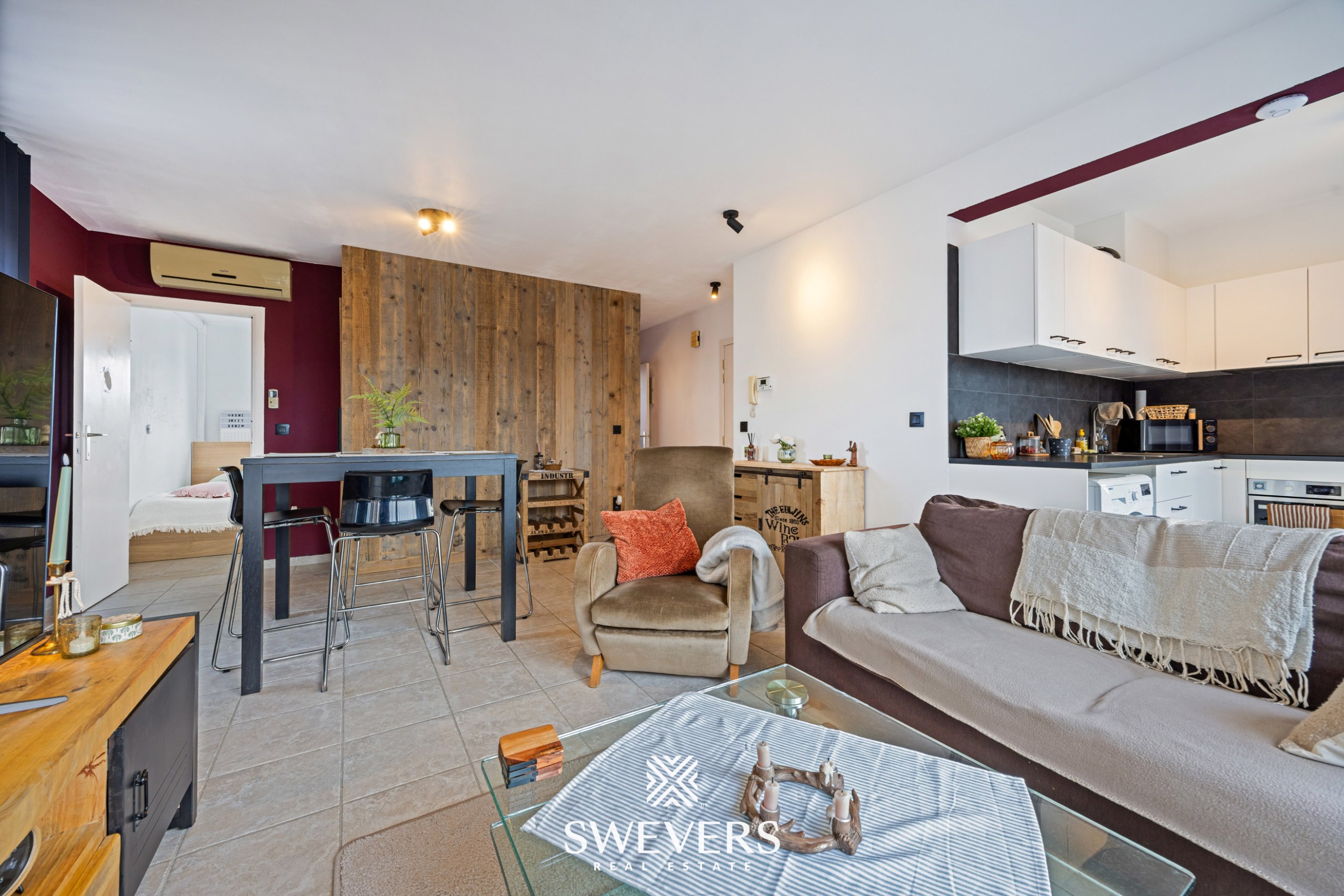 Ruim en opgefrist appartement met 1 slaapkamer, 2 terrassen en garagebox in Heppen - foto 4