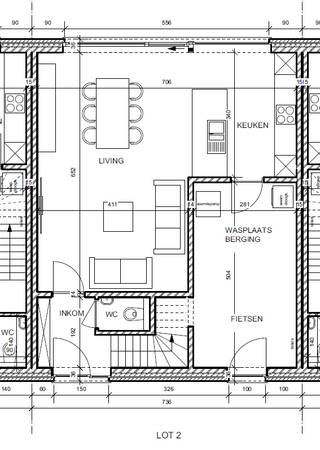TE KOOP in MELLE aan de KoperstraatMooi en centraal gelegen project voor het bouwen van een gesloten bebouwing.Lot 2: Opp. : +/- 193 m² Prijs grond :...