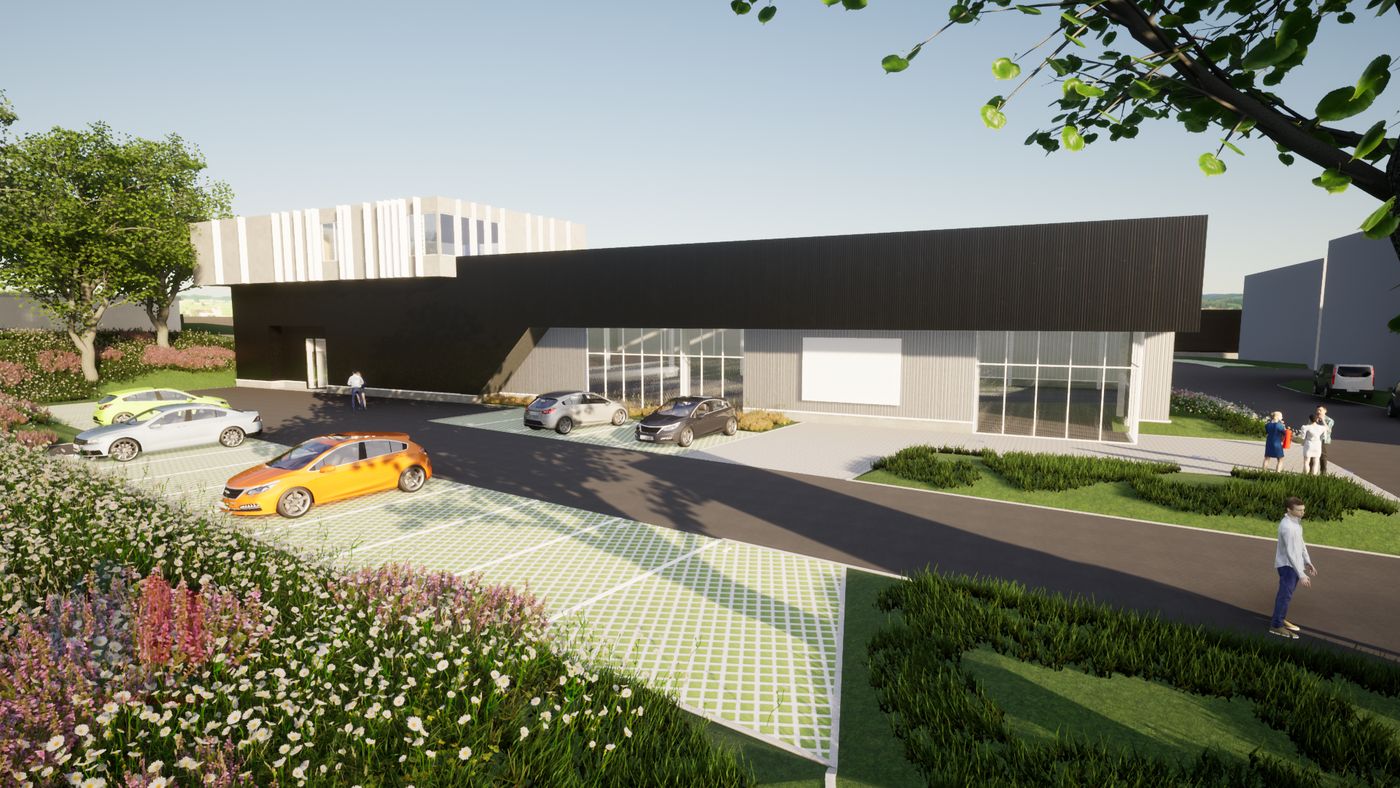 Gloednieuwe KMO-unit van 358 m² vlak bij de R0 - foto 4