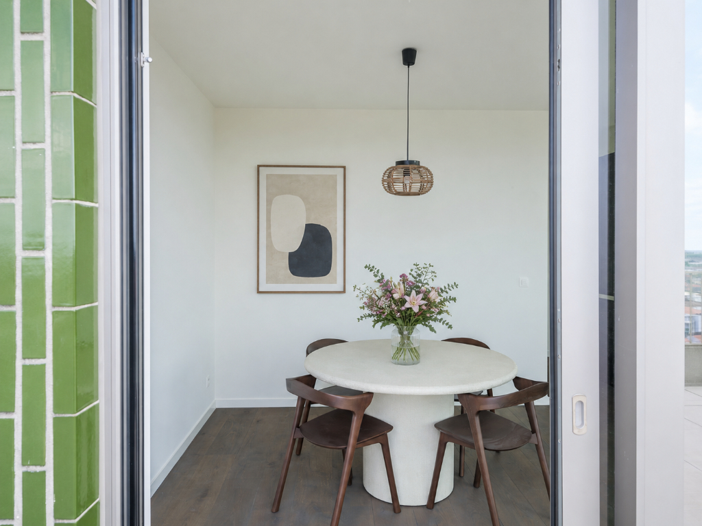 Penthouse met twee volwaardige slaapkamers en een uitzonderlijk terras met panoramisch zicht over Gent en zijn torens. - foto 3
