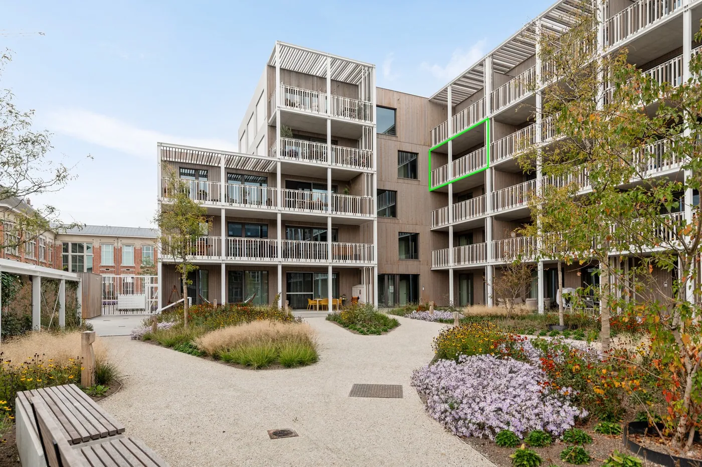 Twee slaapkamer appartement met ruim overdekt terras in De Lesselier - foto 4