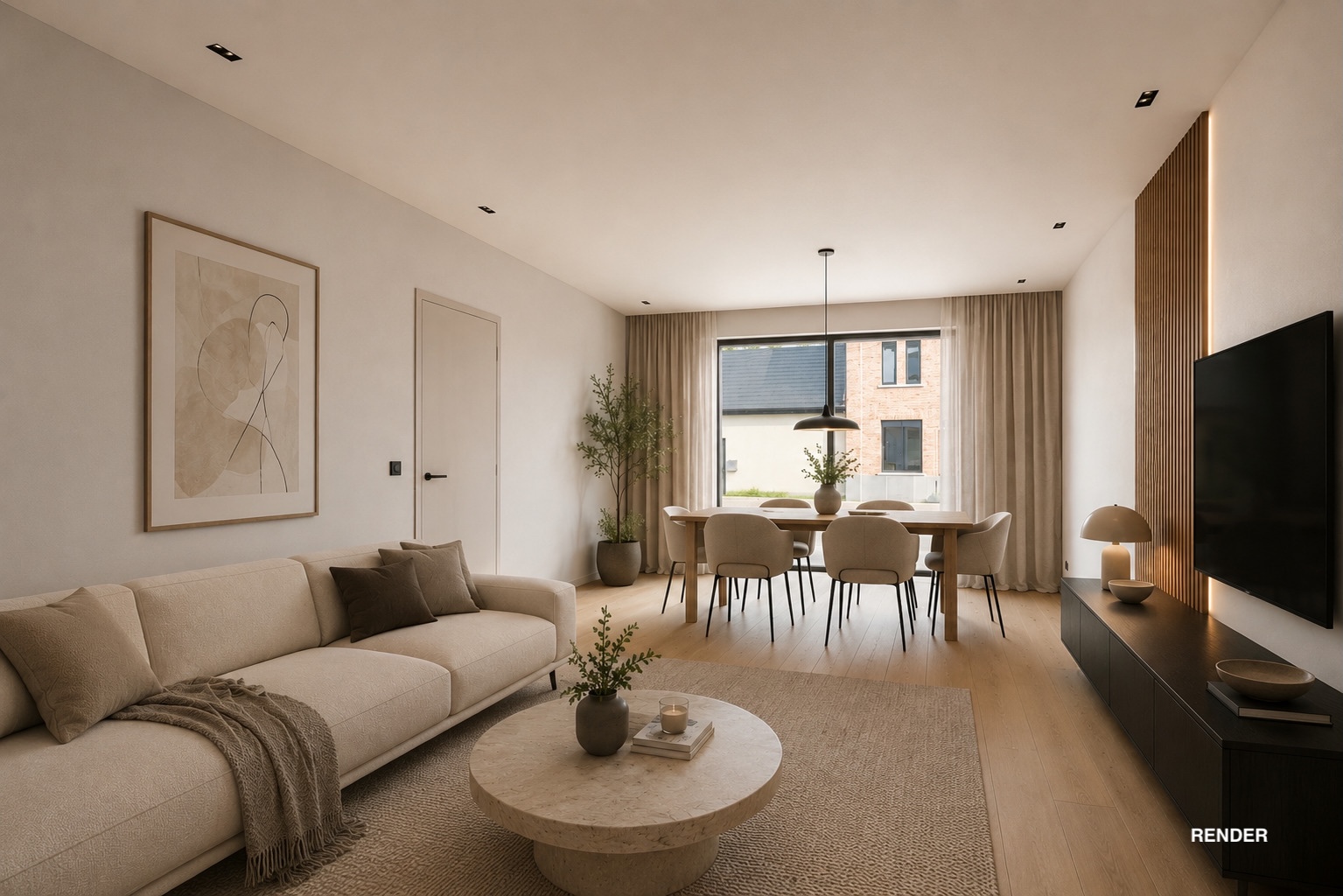 BEN-nieuwbouwwoning met 3 slpk (145 m²) in Denderhoutem - foto 4