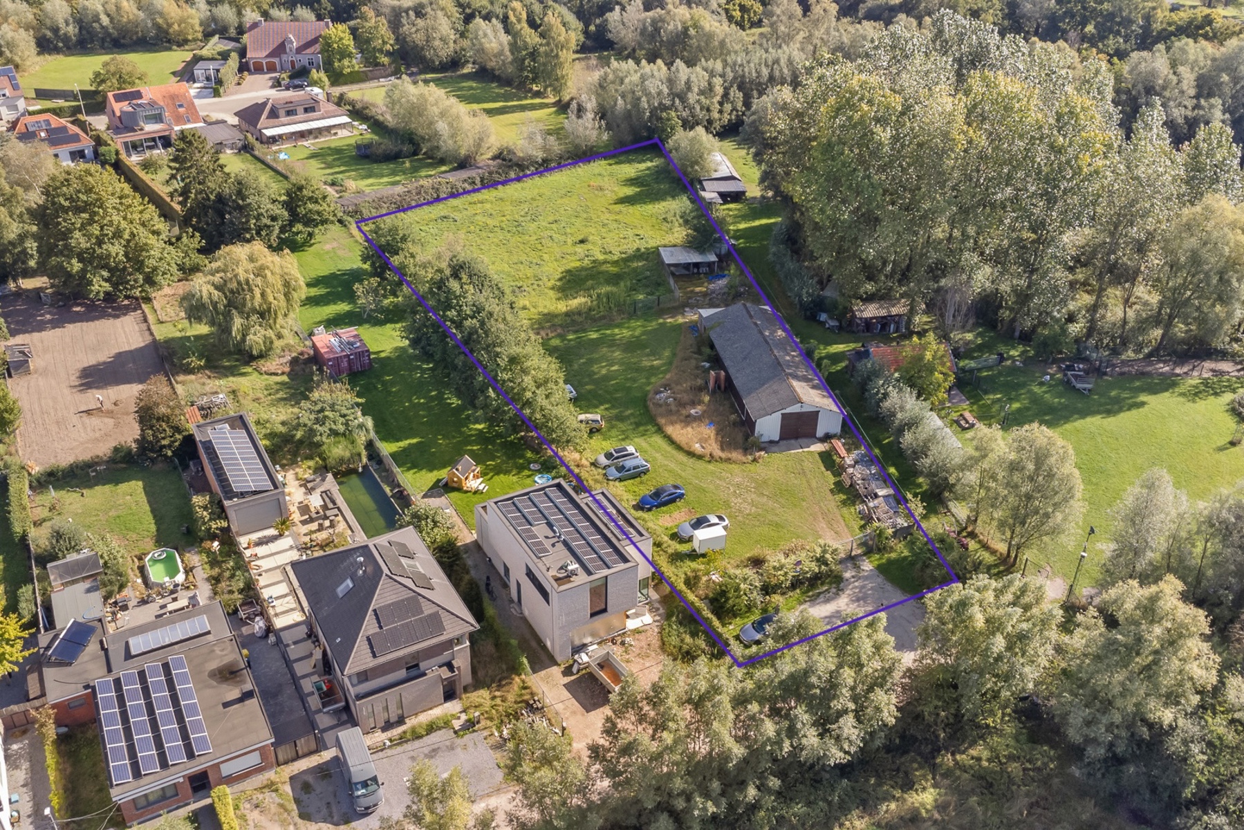 Ruim perceel bouwgrond met opsplitsingsmogelijkheid - foto 2