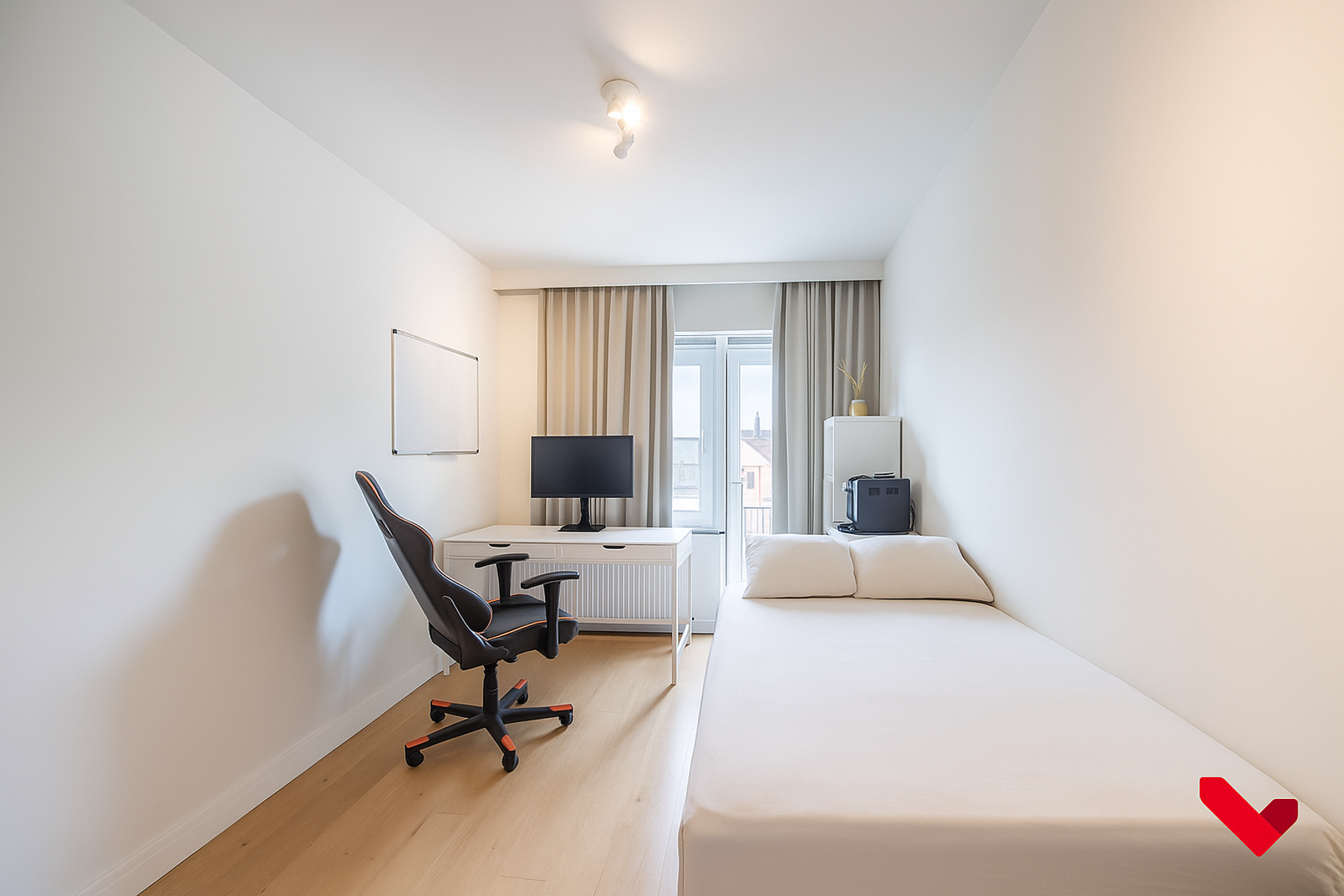 Gezellige studentenkamer eigen sanitair in Leuven - foto 2