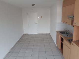 Dit knus appartement beschikt over één slaaphoek met afzonderlijke badkamer.<br />Eveneens : living met open keuken en zithoek.<br />Eveneens : een uitzonderlijk terras.<br /><br />Verwarming en water is inbegrepen in de vaste kosten t.b.v. 60 euro / maand.