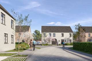 These new-build homes for sale are located in the quiet district of Sijsele, part of the charming city of Damme. The subdivision creates an extremely child-friendly environment thanks to the dead ends, so that residents can enjoy a safe and serene living environment. Local facilities are within walking and cycling distance<br />such as quality local shops, schools and recreational opportunities. This location in Sijsele offers the perfect balance between the tranquillity of the countryside and proximity to bustling cities.<br /><br />The molenaarshof - hoge akker project stands out for its timeless Knoks-Dam architecture, which integrates perfectly into the local streetscape. Each new-build home has been designed with the future in mind:<br />- High-quality finish<br />- Energy efficient techniques<br />- Floor heating for optimal comfort<br />- Habitable areas ranging from 153 m² to 267 m²<br />- Choice between semi-open and open buildings<br />- Excellent investment property due to the high demand for quality rental properties in the region<br /><br />The accessibility of these new-build homes in Damme is excellent. Via the nearby connecting roads, you can reach the center of Bruges or on the Belgian coast in a short time. Public transport is also easily accessible, with good bus connections to Bruges station. For cyclists, there are numerous cycling routes that open up the region.<br /><br />Register of measures: no