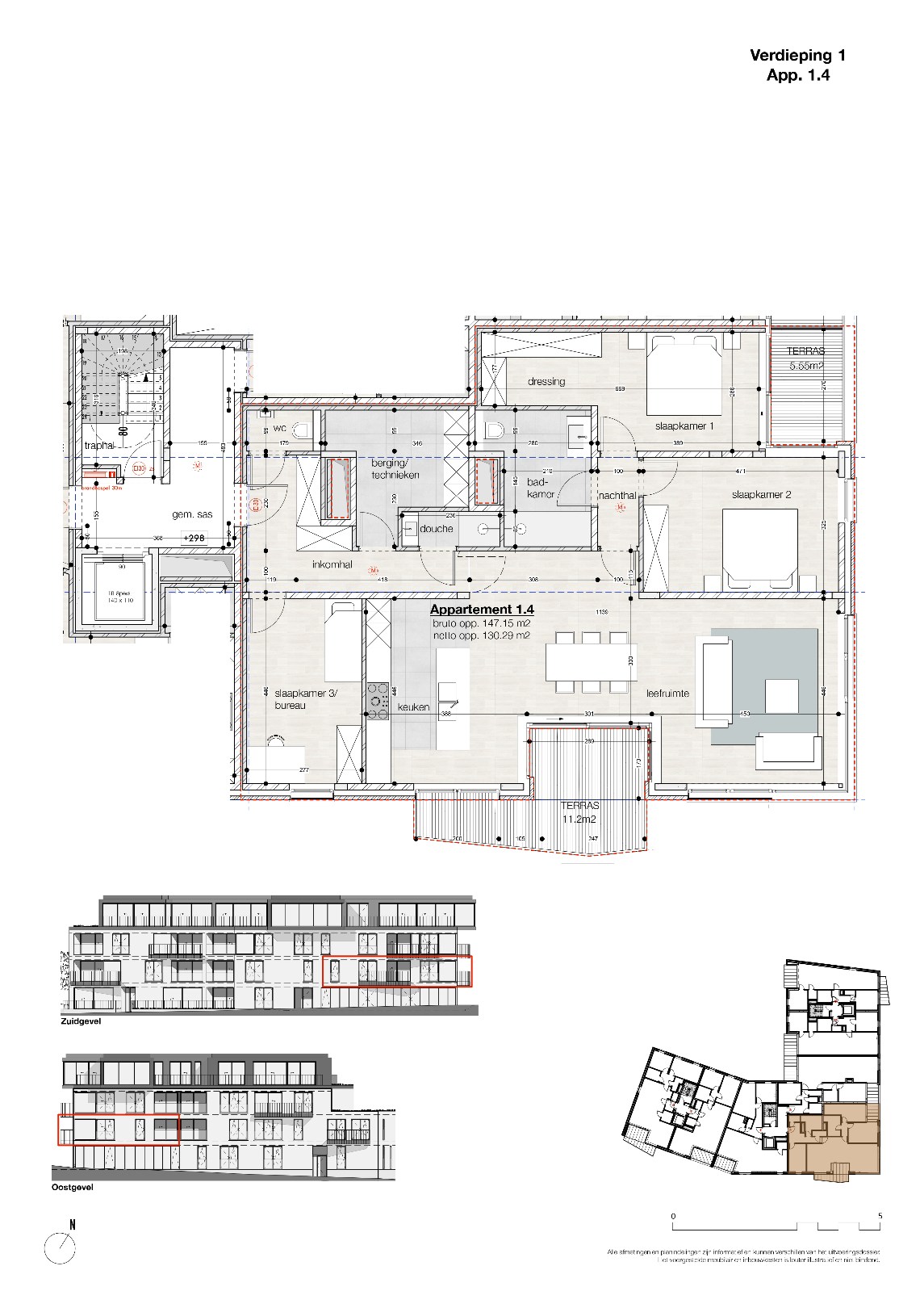 Apartment for sale in Zwevegem with 3 bedrooms - photo 2