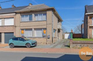 EERSTE BEZOEKDAG ZATERDAG 25/04/26 VAN 9U TOT 12U (Enkel op afspraak!)LIEDEKERKE - Te renoveren halfopen woning met veel potentieel nabij station...