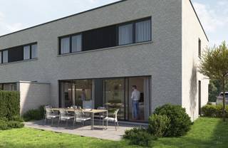 Deze moderne, halfopen woning bouwen we op een rustige, landelijke locatie in Ardooie, tussen de Sprietstraat, Beverensestraat en Hellestraat...