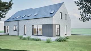 OVERIJSE – TERDEKDELLEWEG | Nog te bouwen nieuwbouwwoning in halfopen bebouwing, in een groene, rustige buurt met vlotte verbindingen naar Brussel...