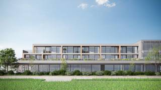 Op een prachtige zichtlocatie bij het binnenrijden van Veurne straalt Residentie OTAX, een moderne nieuwbouwresidentie met ruime terrassen en groene zichten. Geniet als bewoner ook van het gemeenschappelijk dakterras met intensieve daktuin. <br /><br />Dit appartement bevindt zich op de tweede verdieping en werd op plan ingedeeld als volgt:<br />Inkomhal met apart toilet, bergruimte, leefruimte met open keuken, 2 slaapkamers, badkamer en ruim zuidgericht terras.<br /><br />Mogelijkheid tot aankopen van een carport (elektrisch laadpunt optioneel). <br /><br />Oppervlakte appartement: 95,97 m²<br />Oppervlakte terras: 11,23 m²<br /><br />Wenst u meer informatie of een afspraak aan het ingericht modelappartement? Contacteer ons vrijblijvend via 058 62 27 50 of thijs@vlaemynck.be