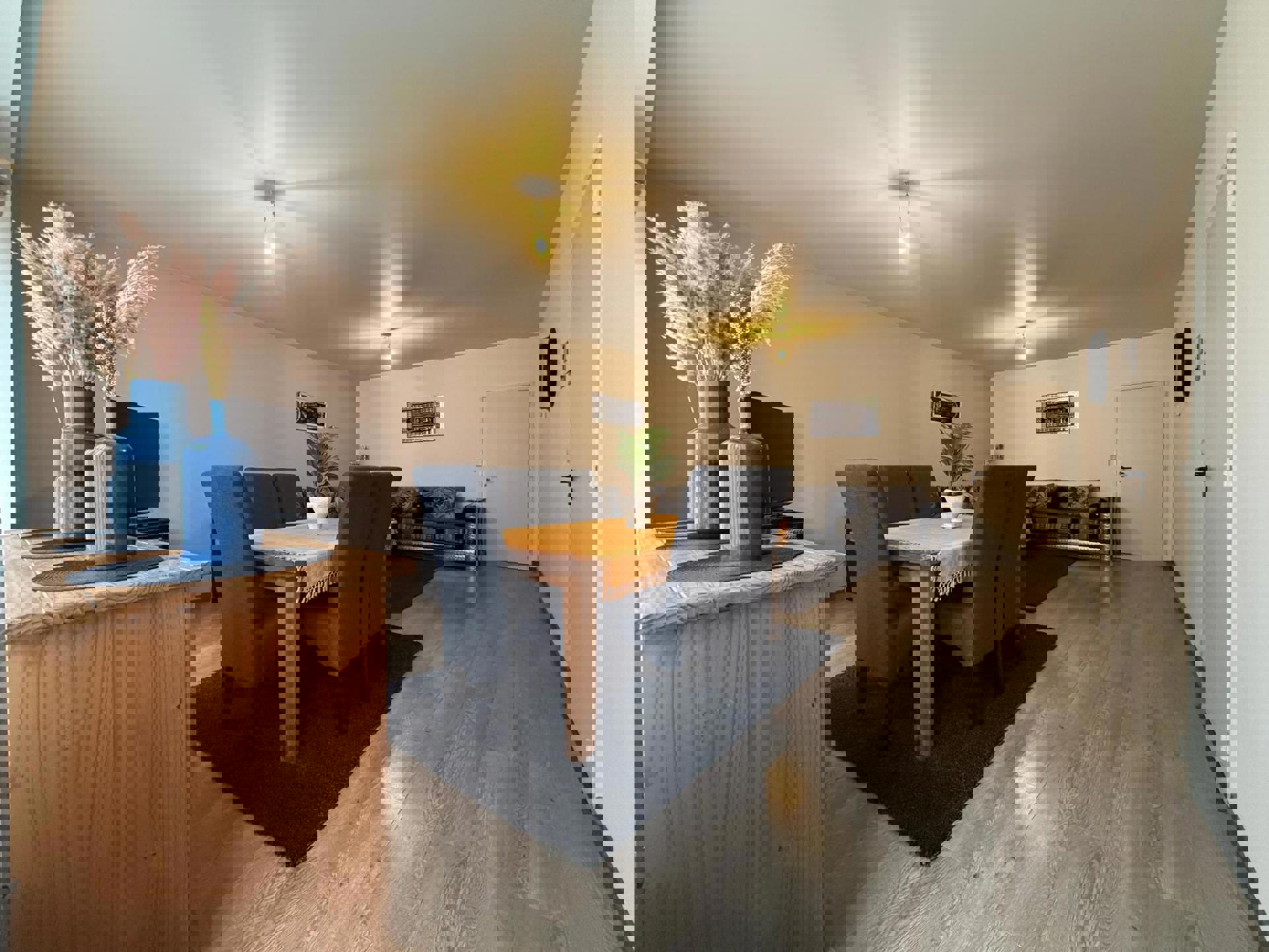 App. op de 1e verdieping met 2 slpk., terras en garage.  - foto 2