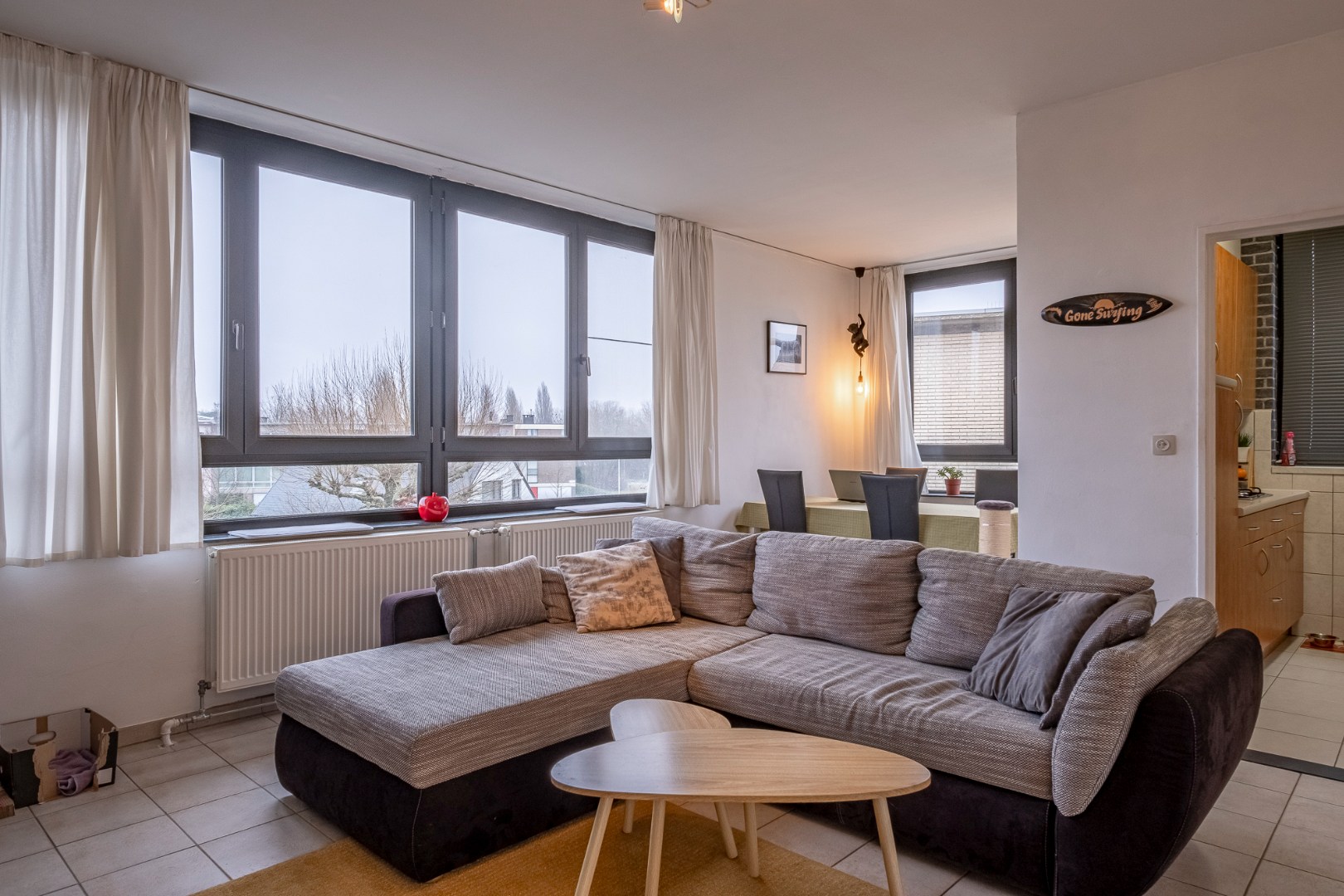 Appartement met twee slaapkamers en garagebox - foto 3