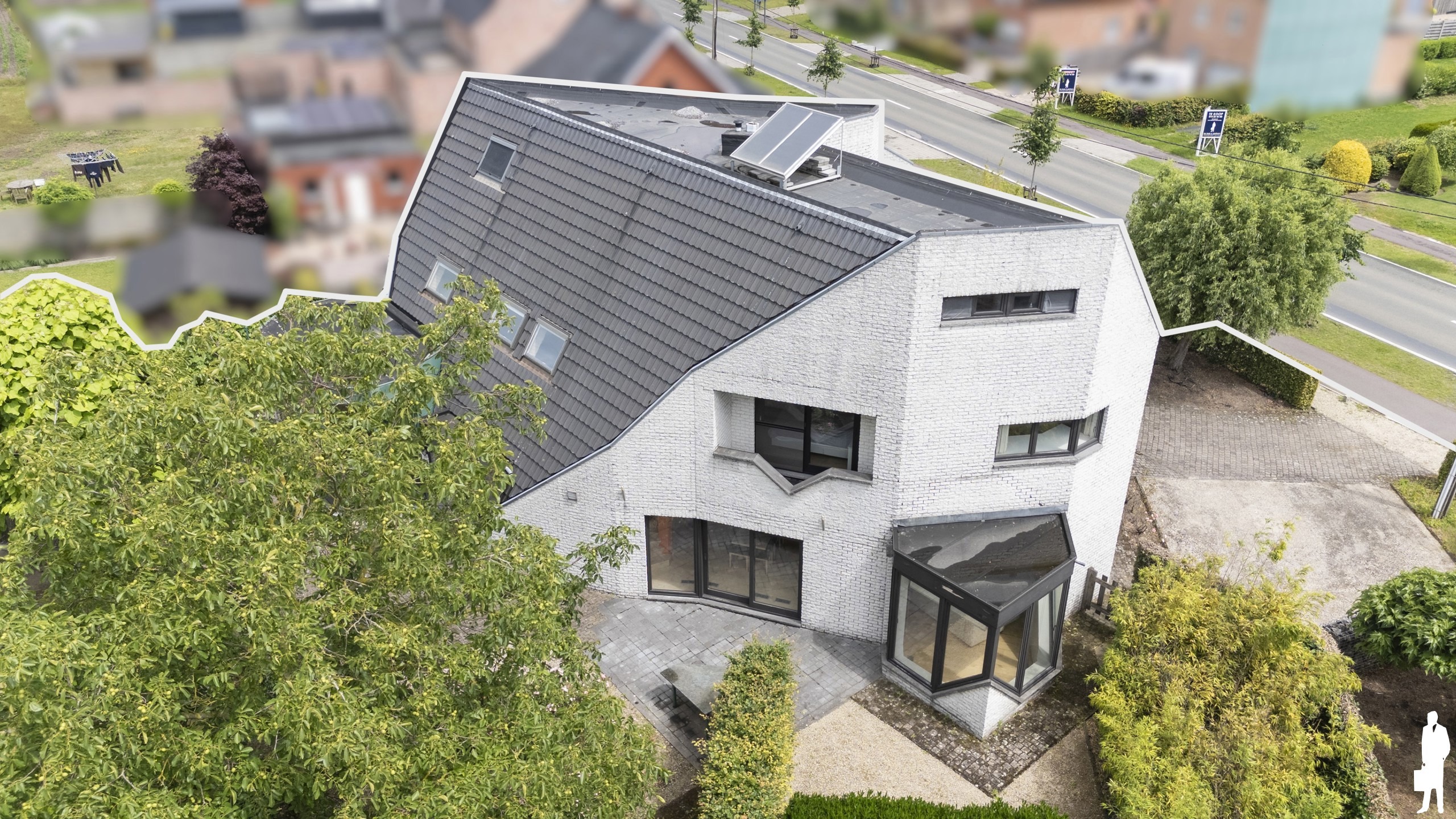 Architectenvilla - industrieel ontwerp, 5 à 6 slpk., 2.228m² - foto 4