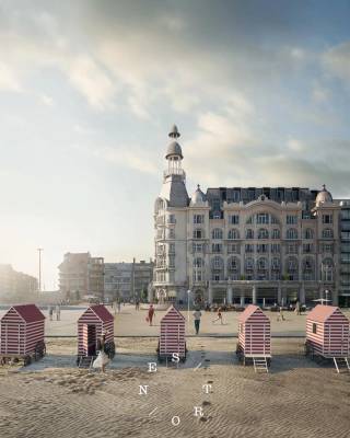 Situé au cinquième étage du prestigieux projet neuf The Grand Nieuwpoort, cet appartement d’exception offre une finition raffinée, notamment un parquet en chevron dans toutes les pièces de vie. Il comprend deux chambres spacieuses, deux salles de bains élégantes et offre une vue imprenable sur la place animée, l’arrière-pays ainsi que sur la mer du Nord.<br /><br />Ce logement allie confort et calme, avec un séjour lumineux grâce à de grandes baies vitrées, des plafonds hauts et un accès direct à la terrasse. La cuisine ouverte est équipée d’appareils modernes et de matériaux haut de gamme, idéale pour les amateurs de qualité. Les deux chambres accueillantes conviennent parfaitement aux résidents ou invités, tandis que les deux salles de bains sont décorées avec luxe et soin.<br /><br />La terrasse bénéficie d’une double vue rare sur la place et la mer, renforcée par la situation élevée au cinquième étage qui procure un sentiment d’espace ouvert et un panorama exceptionnel au quotidien.<br /><br />Vous résidez au cœur de Nieuwpoort, dans un bâtiment moderne et écoénergétique. The Grand est idéalement situé : en centre-ville face à la place rénovée, sur la digue, à proximité des boutiques, restaurants et à deux pas du port de plaisance. L’intérieur conjugue le charme d’antan et le confort contemporain, avec un hall d’entrée historique restauré menant à une piscine privée, un espace bien-être apaisant et un parking souterrain avec des boxes de garage larges.<br /><br />Ce bien est parfait pour un pied-à-terre en bord de mer, une résidence principale confortable ou un investissement sûr dans un projet côtier prisé. La livraison est prévue avant les vacances d’été 2027, avec les garages un an plus tard. <br /><br />Pour découvrir les plans et les finitions, nous vous accompagnons volontiers personnellement dans la découverte du projet.