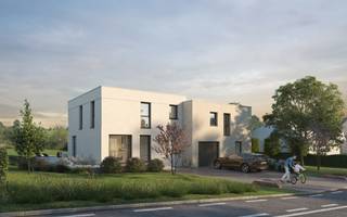 Enjoy the ideal harmony between comfort, accessibility, and future-oriented living near the center of Ninove!<br /><br />LOCATION<br />Discover these energy-efficient homes (E-level 30) just a few minutes away from Ninove.<br />These homes combine modern architecture with high-quality finishes and smart, energy-efficient equipment.<br />Each home is equipped with an energy-efficient air-water heat pump, solar panels, a type D ventilation system, and underfloor heating. <br />Ideal if you want to invest in the future without compromising on accessibility and living comfort! <br />These homes are located in the idyllic Denderstreek region, perfect for walks and bike rides along the various green routes. <br />In addition, the location provides easy access to cities such as Aalst, Ghent, and Brussels, as well as various shops and schools nearby.<br />LAYOUT<br />On the ground floor, you enter through the entrance hall with cloakroom and guest toilet.<br />Further on, you will find the living room with open kitchen, which provides access to the indoor garage.<br />The terrace and garden are an extension of the living room, offering beautiful views that enhance the unique living experience.<br />Here you can enjoy memorable moments with friends or family!<br />Upstairs, you will find three bedrooms, a separate toilet, and a practical storage room.<br />The bathroom is equipped with a bathtub, shower, and double sink with matching bathroom furniture.<br /><br />Contact Kevin for information/visits: 0476 66 55 50