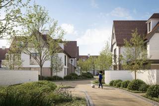 Prachtige nieuwbouw koppelvilla in de verkaveling "Zoute Schorre".Indeling van de nieuwbouw woning:Inkomhal met gastentoilet en vestiaire. Grote...