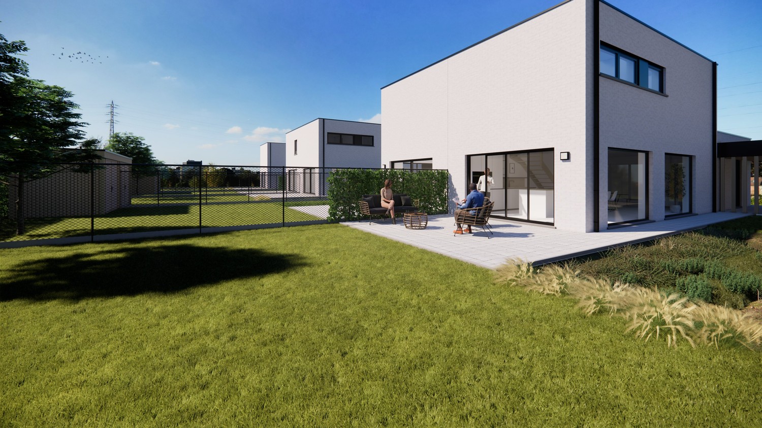 Lot 4 Moderne zonnewoning met carport en tuin - foto 2