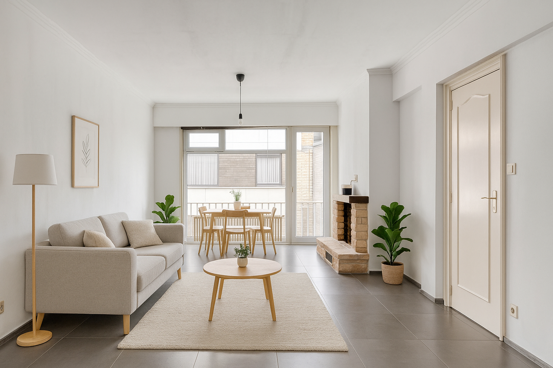 Appartement met 2 slaapkamers, 2 terrassen en berging - foto 3