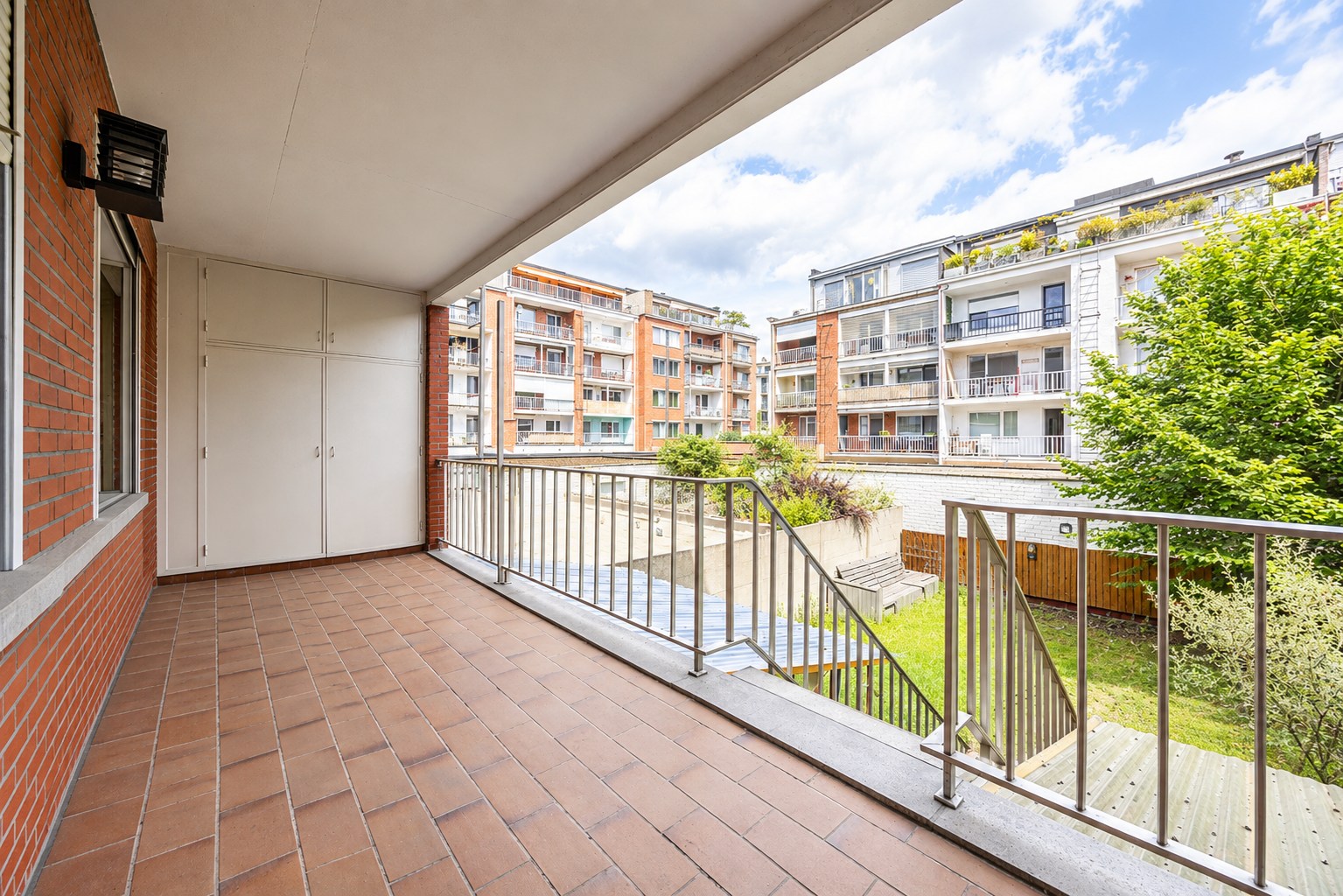 Appartement (104m²) met 2 slpk, ruim terras & tuin! - foto 4