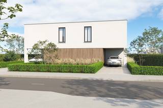 [[ DIT PAND NEEMT DEEL AAN DE ERA OPEN HUIZEN DAG OP 14/3 VAN 13:00 TOT 14:00 ]]Deze moderne halfopen nieuwbouwwoningen liggen in de Wolfsstraat te...
