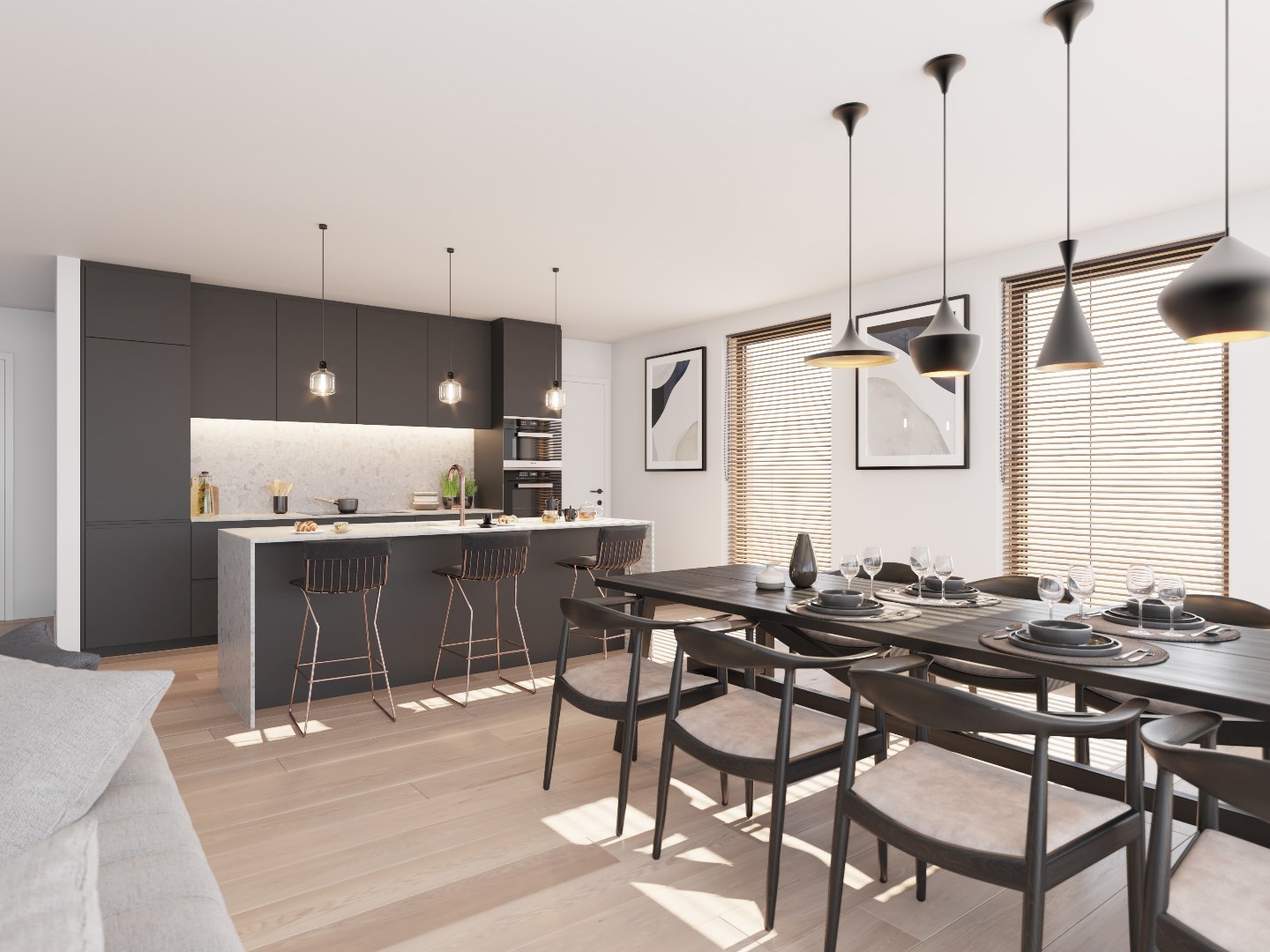 Apartment for sale in Sint-Michiels with 1 bedroom - photo 4