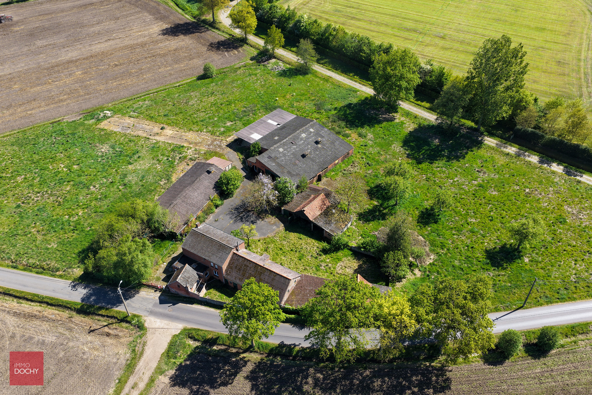 Zeer rustig gelegen oude hoeve met bouwvergunning voor nieuw landhuis - foto 4