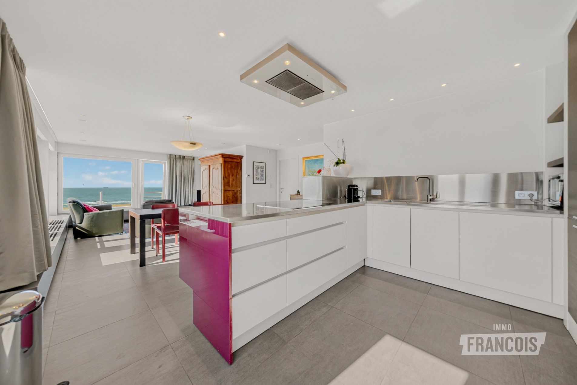 Exclusief gerenoveerd appartement met frontaal zeezicht op de Zeedijk van Wenduine - foto 5