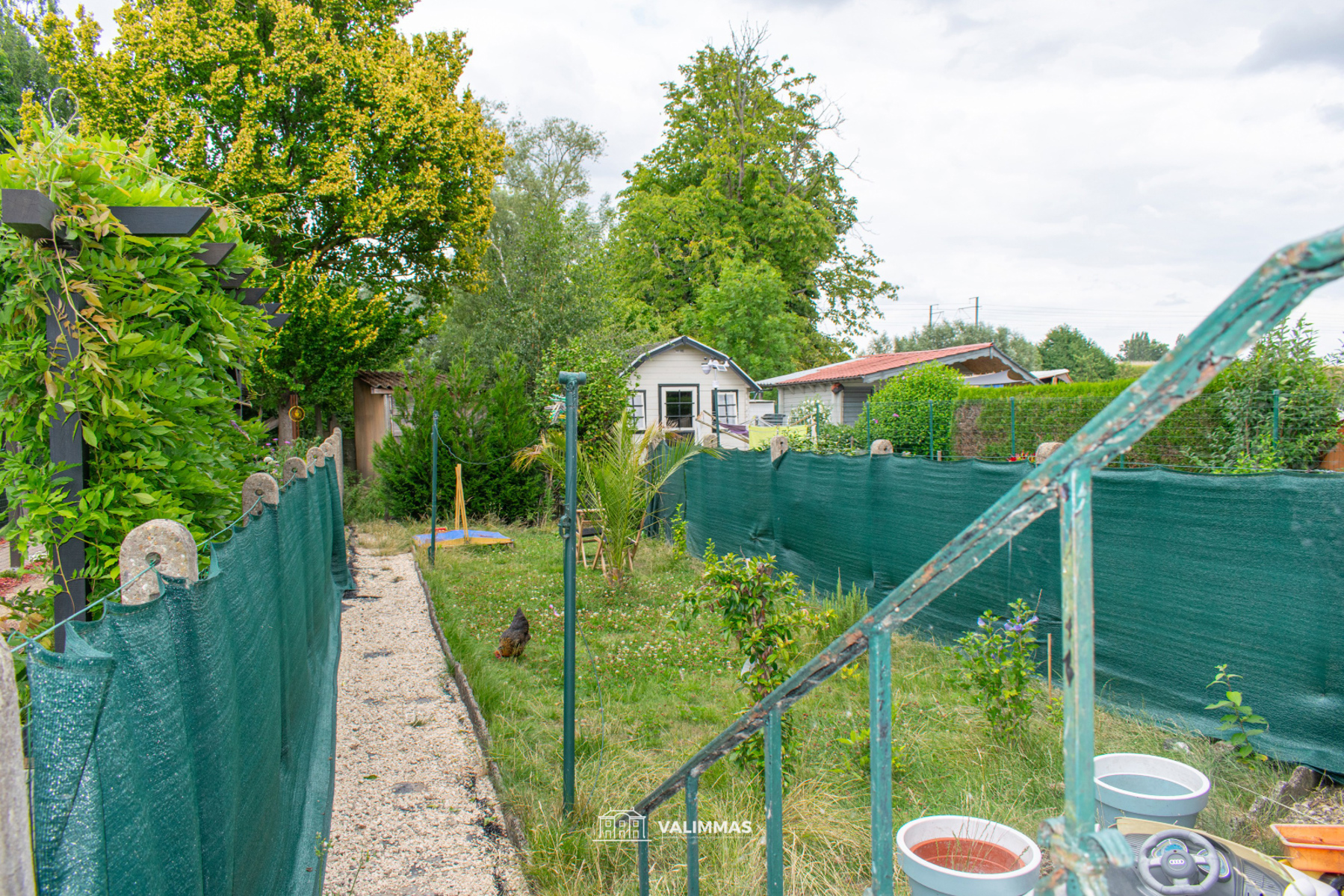 Rustig gelegen rijwoning met tuin en zicht op de Dender... - foto 5