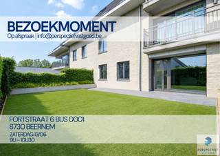 <strong>BEZOEKMOMENT ZATERDAG 13/06 VAN 9U TOT 10U30 |<br /><u>Reserveer </u>tijdig uw bezoek!</strong> via 050 550 750 of info@perspectiefvastgoed.be<br /><br />Ruim gelijkvloers appartement met 2 slaapkamers, voor-én achtertuin met terras op een toplocatie.<br />Dit recent appartement is rustig gelegen en kijkt uit op het kanaal Brugge-Gent. Groene landelijke omgeving met fiets-en wandelwegen in de nabijheid, maar toch vlakbij het centrum en een vlotte verbinding naar invalswegen en autostrade. Het tuintje achteraan is voorzien van kunstgras en vergt weinig tot geen onderhoud.<br />Er is mogelijkheid tot aankoop van een autostaanplaats in het gebouw. <br /><br />Ontdek dit ruim en lichtrijk gelijkvloers appartement in de stijlvolle residentie “Waterfront”, gebouwd in 2017.<br />De grote raampartijen zorgen voor overvloedig daglicht, met vooraan een tuintje met zicht op het water waar je achteraan in de Zuid-georiënteerde tuin met terras je laten genieten van de zon in alle privacy. Het appartement is afgewerkt met kwaliteitsvolle materialen en biedt een praktische en doordachte indeling.<br /><br /><strong>Indeling:</strong>
<ul>
	<li>Inkomhal met vestiairekast en toilet</li>
	<li>Moderne douchekamer met inloopdouche en lavabomeubel</li>
	<li>2 volwaardige slaapkamers</li>
	<li>Lichtrijke woonkamer die volledig doorloopt van het ene terras vooraan tot de ingerichte open keuken met kookeiland, die uitgeeft op de tuin met terras achteraan het gebouw</li>
	<li>Naast de keuken is er een berging met aansluiting voor wasmachine</li>
	<li>De voor-én achtertuin met terras brengen het buitenleven tot zijn maximum</li>
	<li>De private berging in de kelderverdieping zorgt voor extra bergruimte</li>
</ul>
<strong>Mogelijkheid tot aankoop staanplaats:</strong>

<ul>
	<li>Autostaanplaats achteraan het gebouw: 15.000 EURO</li>
</ul>
<strong>Technische info</strong>: energielabel B - elektrische installatie conform AREI<br /><br /><strong>BEZOEKMOMENT ZATERDAG 13/06 VAN 9U TOT 10U30 |<br /><u>Reserveer </u>tijdig uw bezoek!</strong> via 050 550 750 of info@perspectiefvastgoed.be