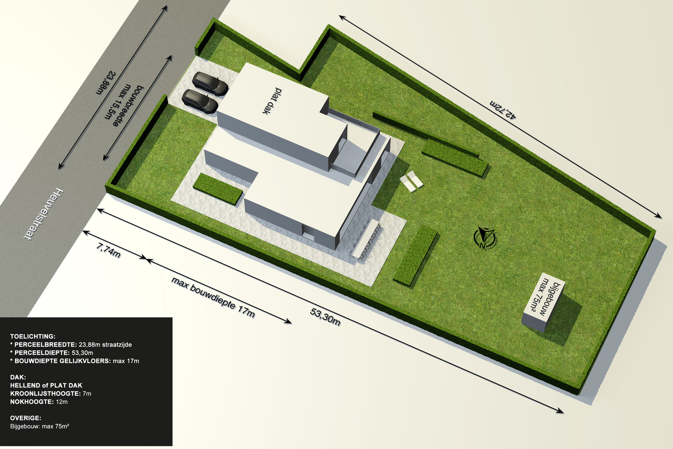 Bouwgrond van ca. 1.278 m² te koop in Hoogstraten - foto 3
