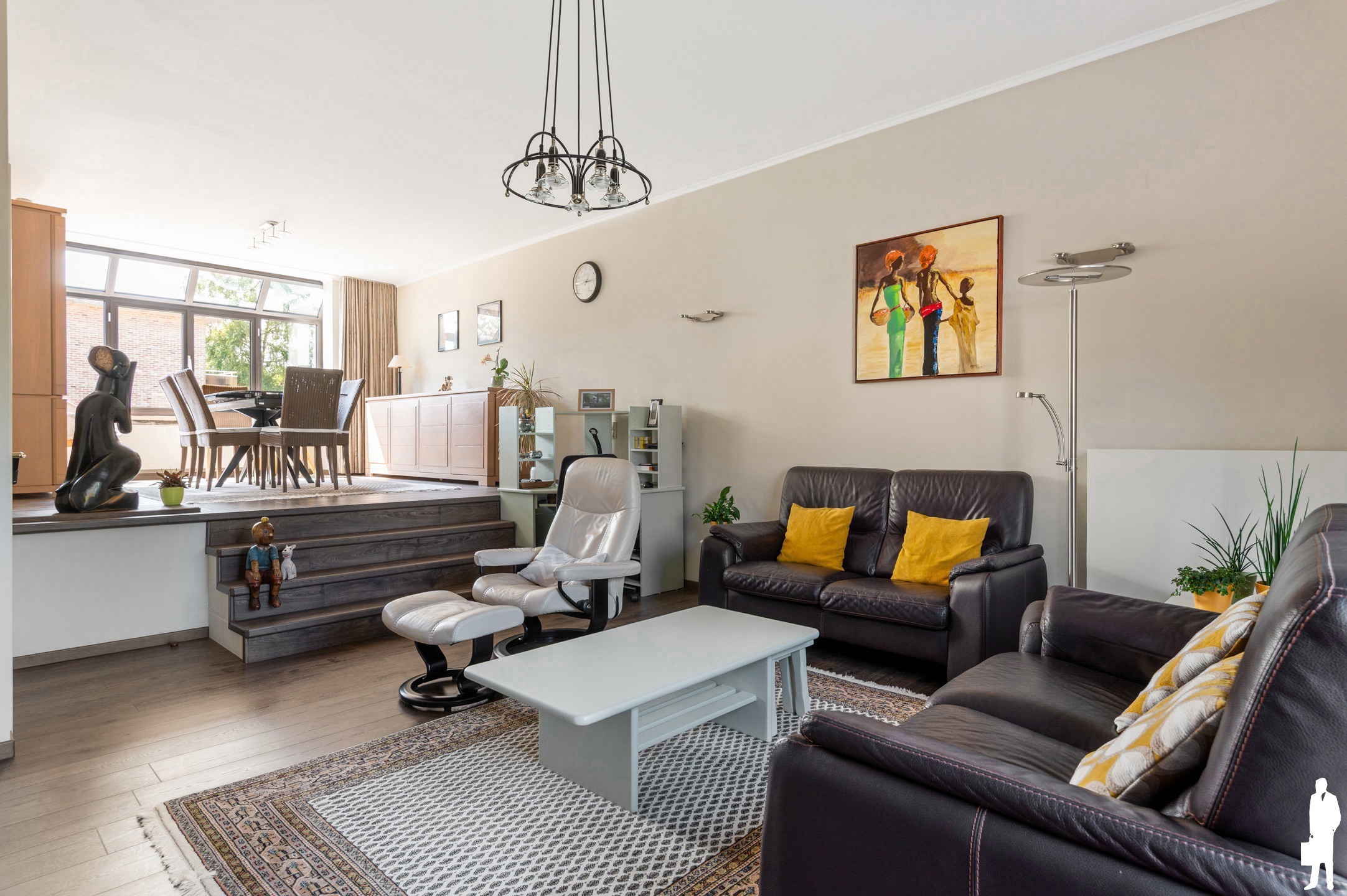 Bel-etage met 3 SLPK, dubbele garage en tuin - foto 4