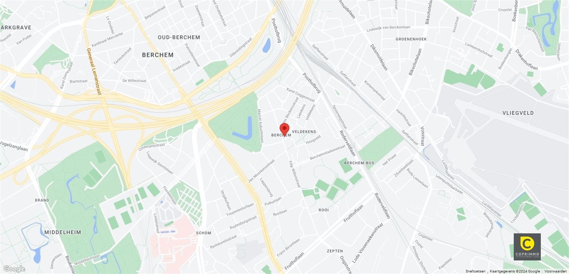 Te huur: Ondergrondse autostaanplaats te Berchem! - foto 4