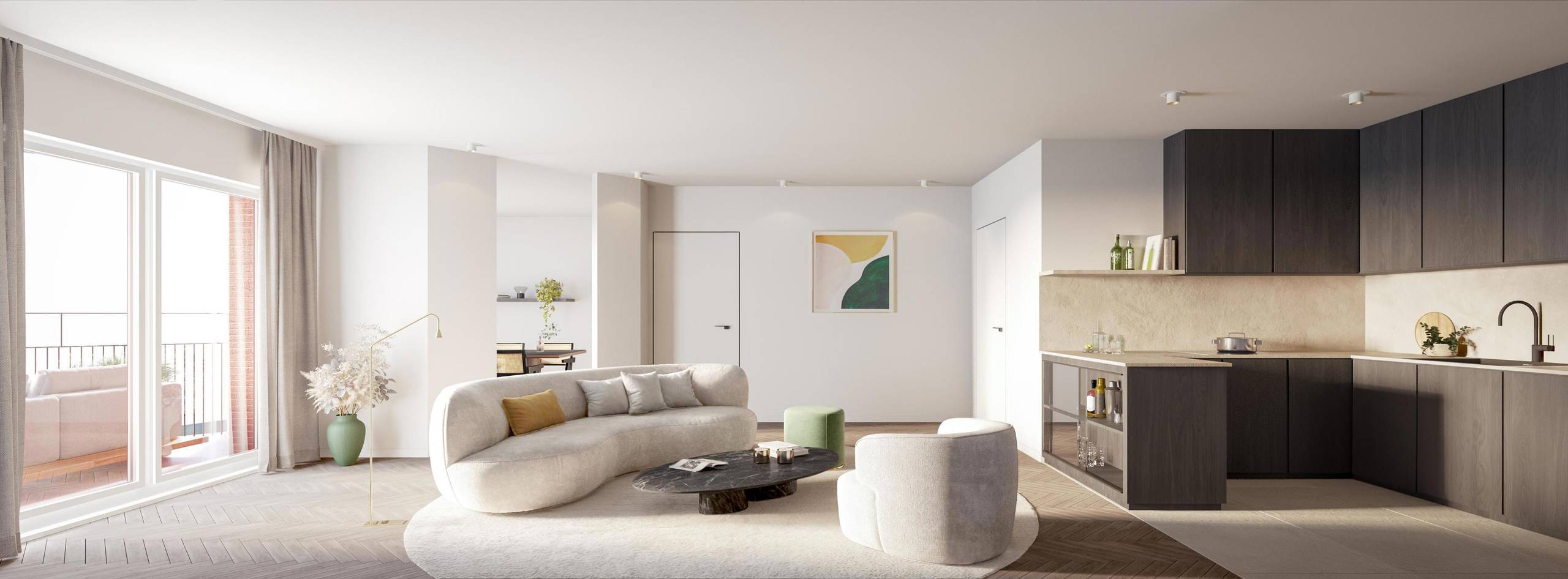 Apartment for sale in Antwerp with 3 bedrooms - photo 4