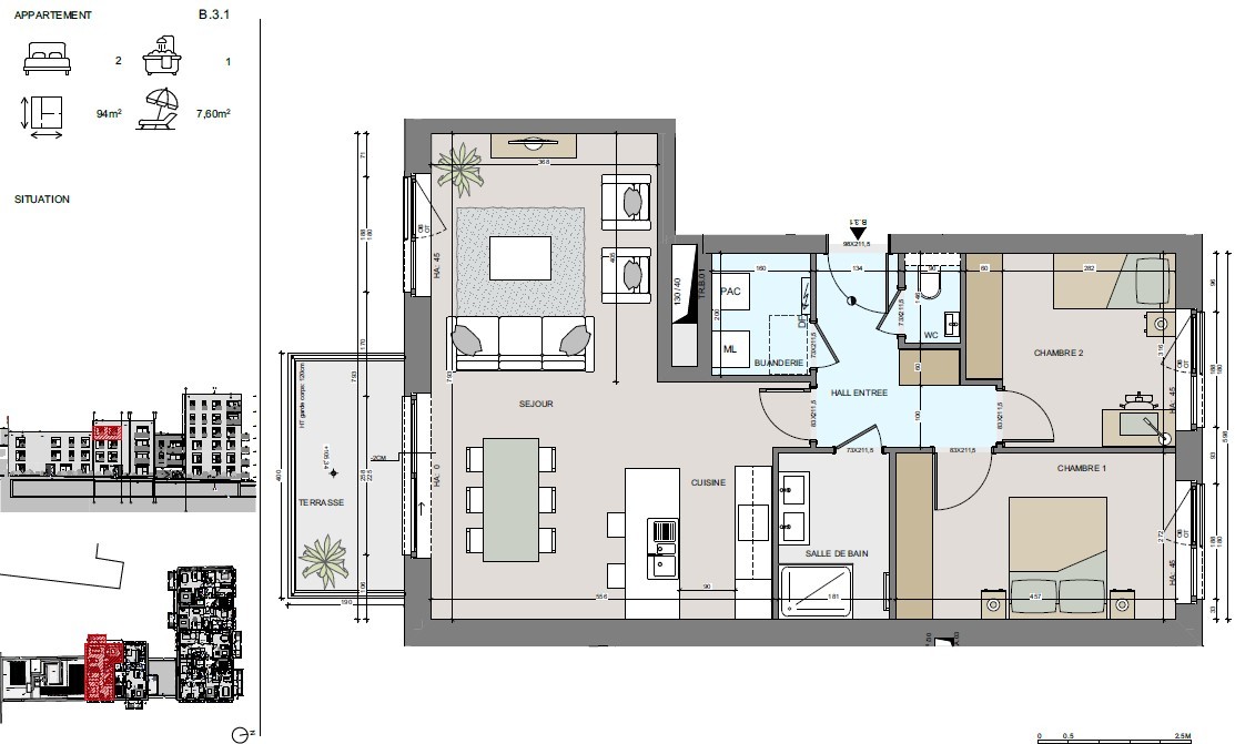 Appartement te koop in Namen met 2 slaapkamers - foto 2