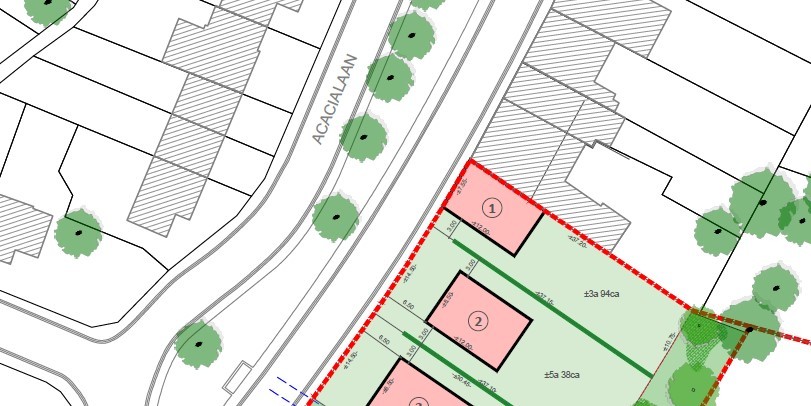 Bouwgrond voor halfopen bebouwing, vrij van aannemer - foto 2