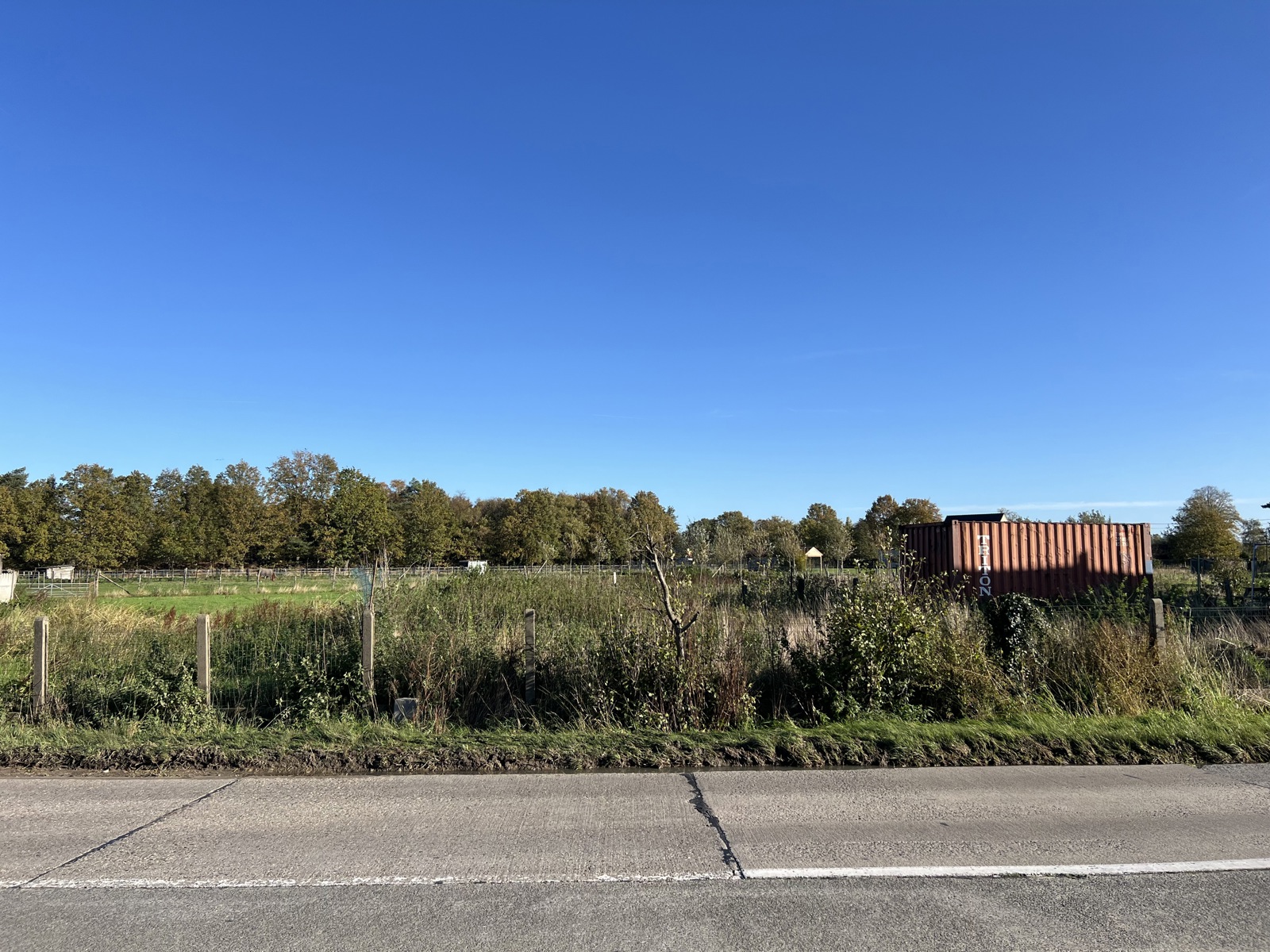 Bouwgrond voor OB (1.235m²) met achteraan agrarisch gebied - foto 3