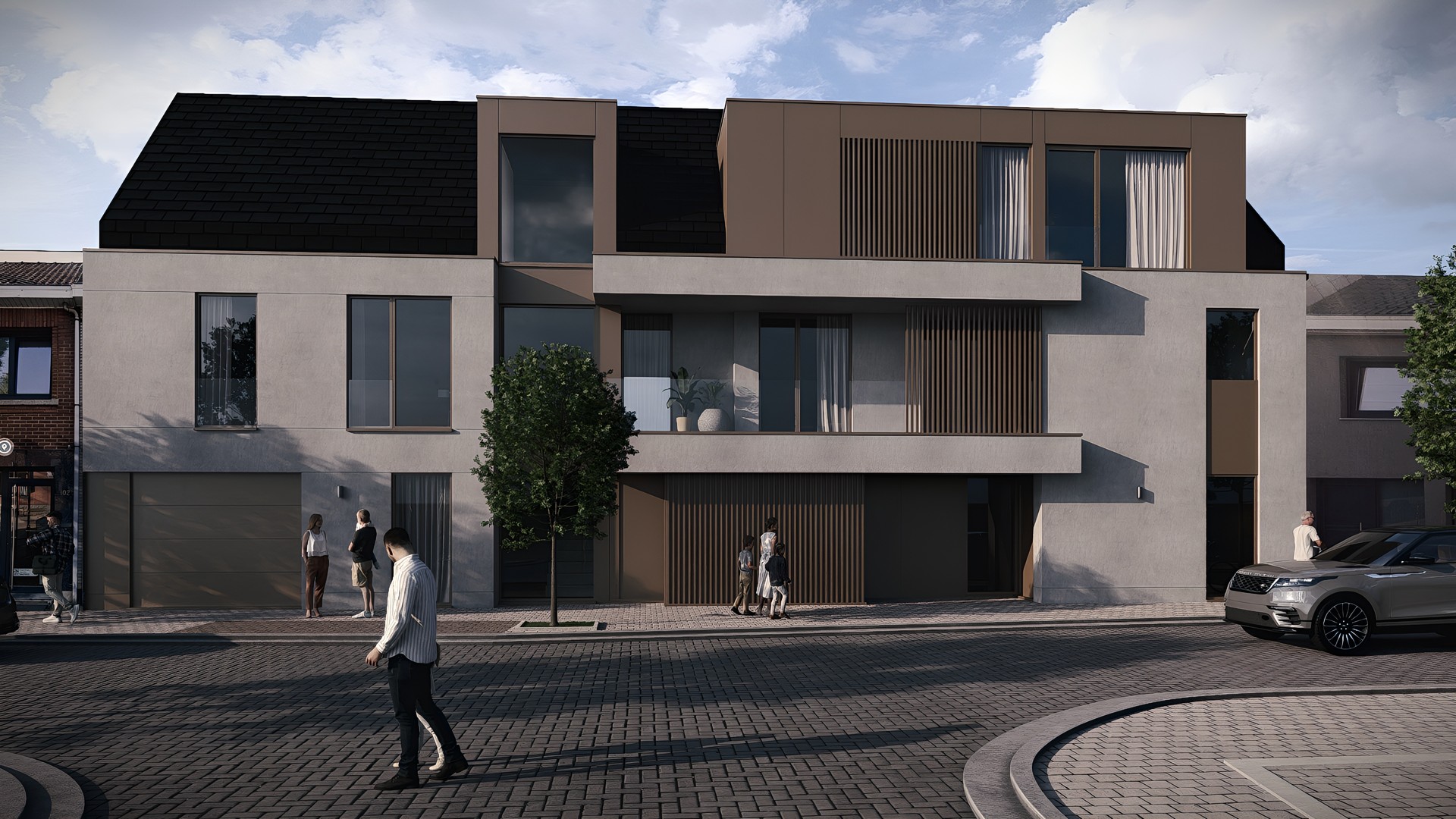 8 BEN-appartementen met ondergrondse autostaanplaatsen en bergingen - foto 3