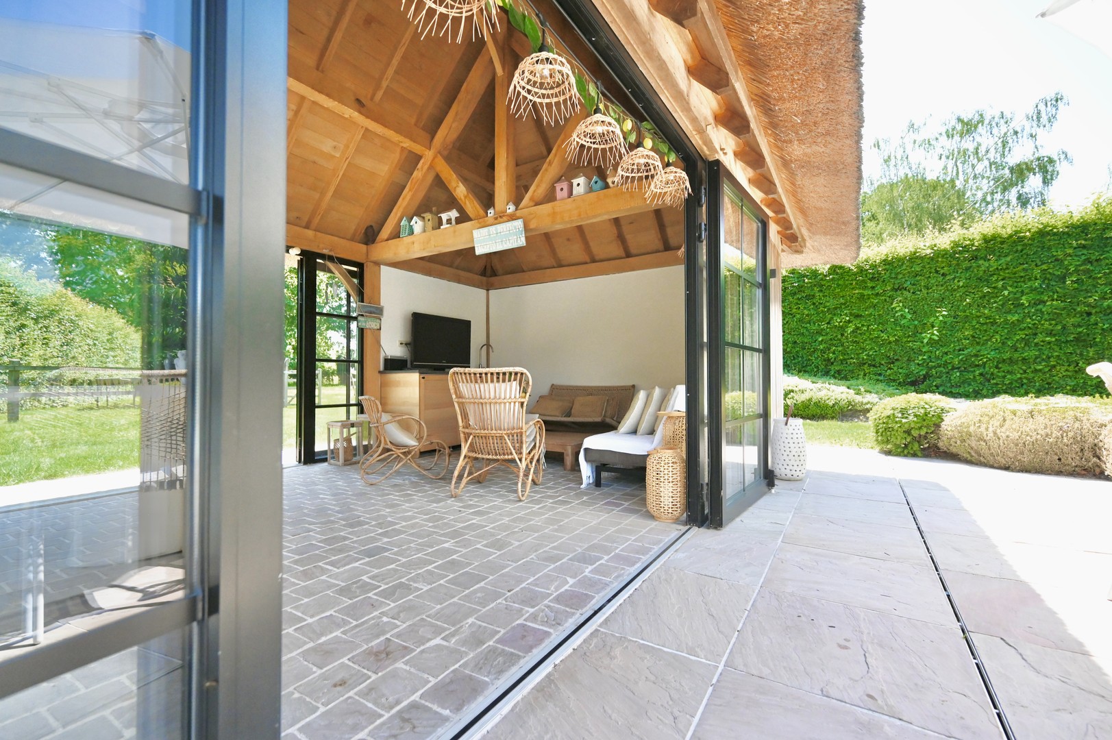 Exclusieve witte manoir met zwembad, poolhouse en weide in het pittoreske Hingene - foto 5