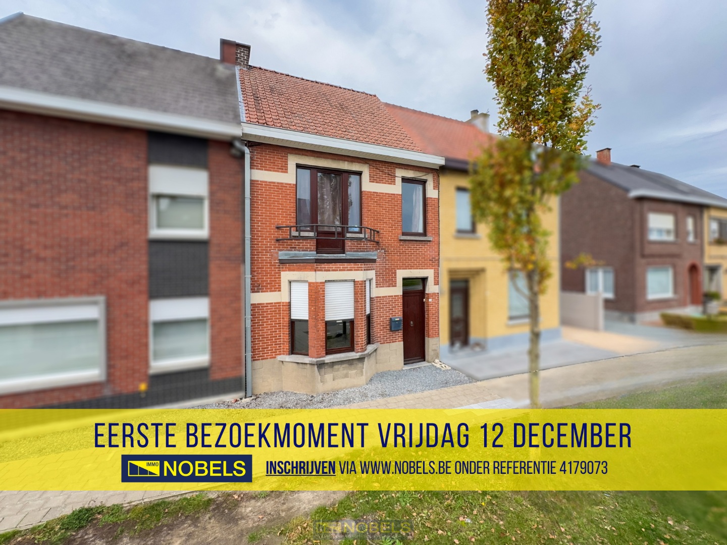 Te koop, Betaalbare starters- /gezinswoning met koer op gunstige ligging te Oudenaarde! - foto 1