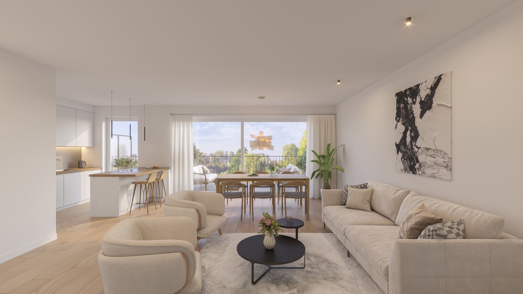 Gelijkvloers BEN appartement met aansluitende tuin - foto 5
