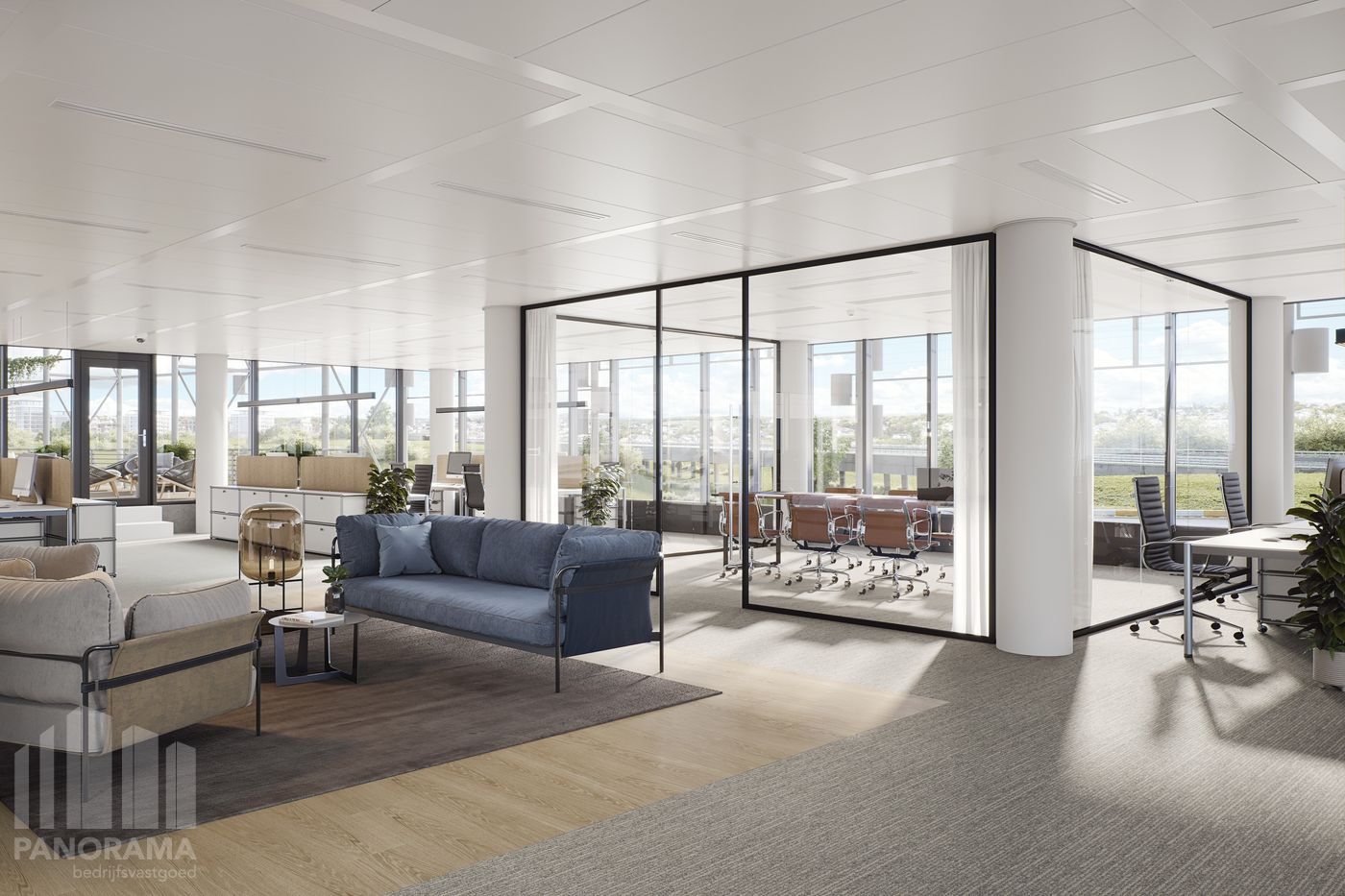 1.057 m² moderne kantoorruimte naast de luchthaven van Brussel - foto 4