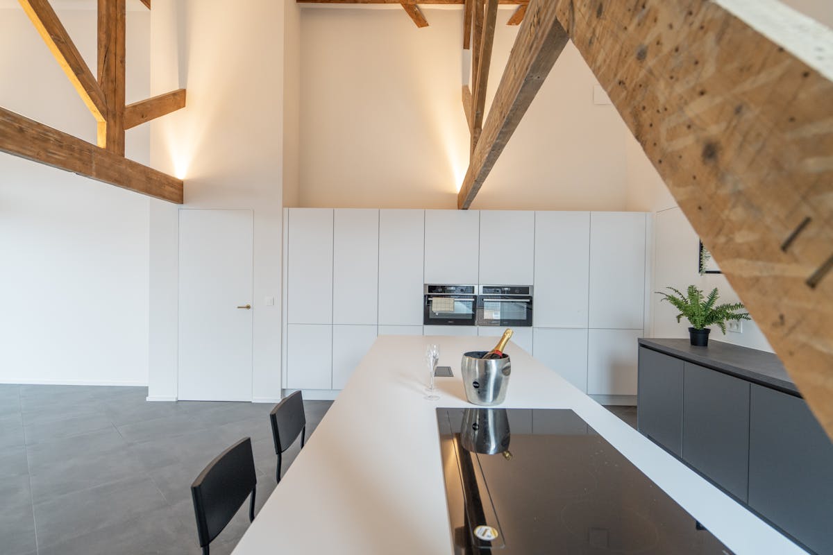 Luxueuze loft met 3 slaapkamers en 2 badkamers te Gent - foto 3