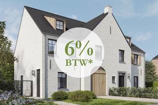 Ruime halfopen nieuwbouwwoning (230m²) in het groene Lummen - WERKEN REEDS GESTARTMOGELIJKHEID AAN 6% BTW*Op de Bosstraat ter hoogte van huisnummer...