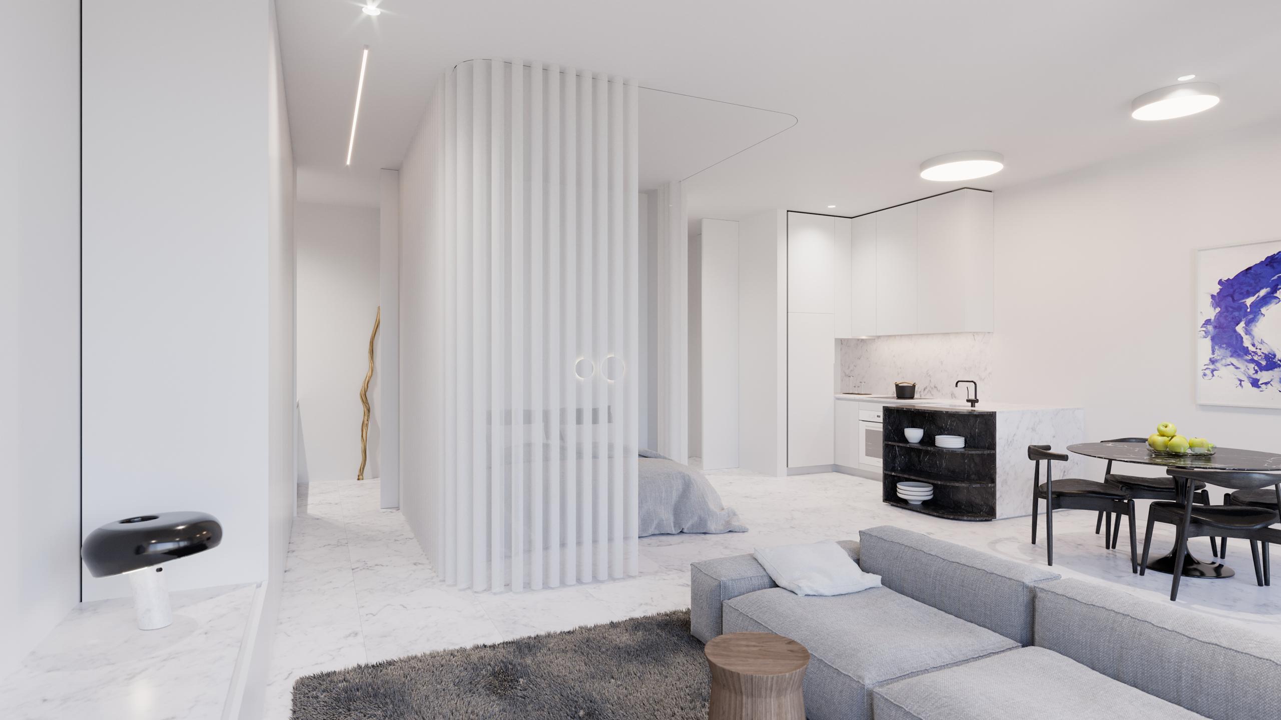 Apartment for sale in Antwerp with 1 bedroom - photo 1