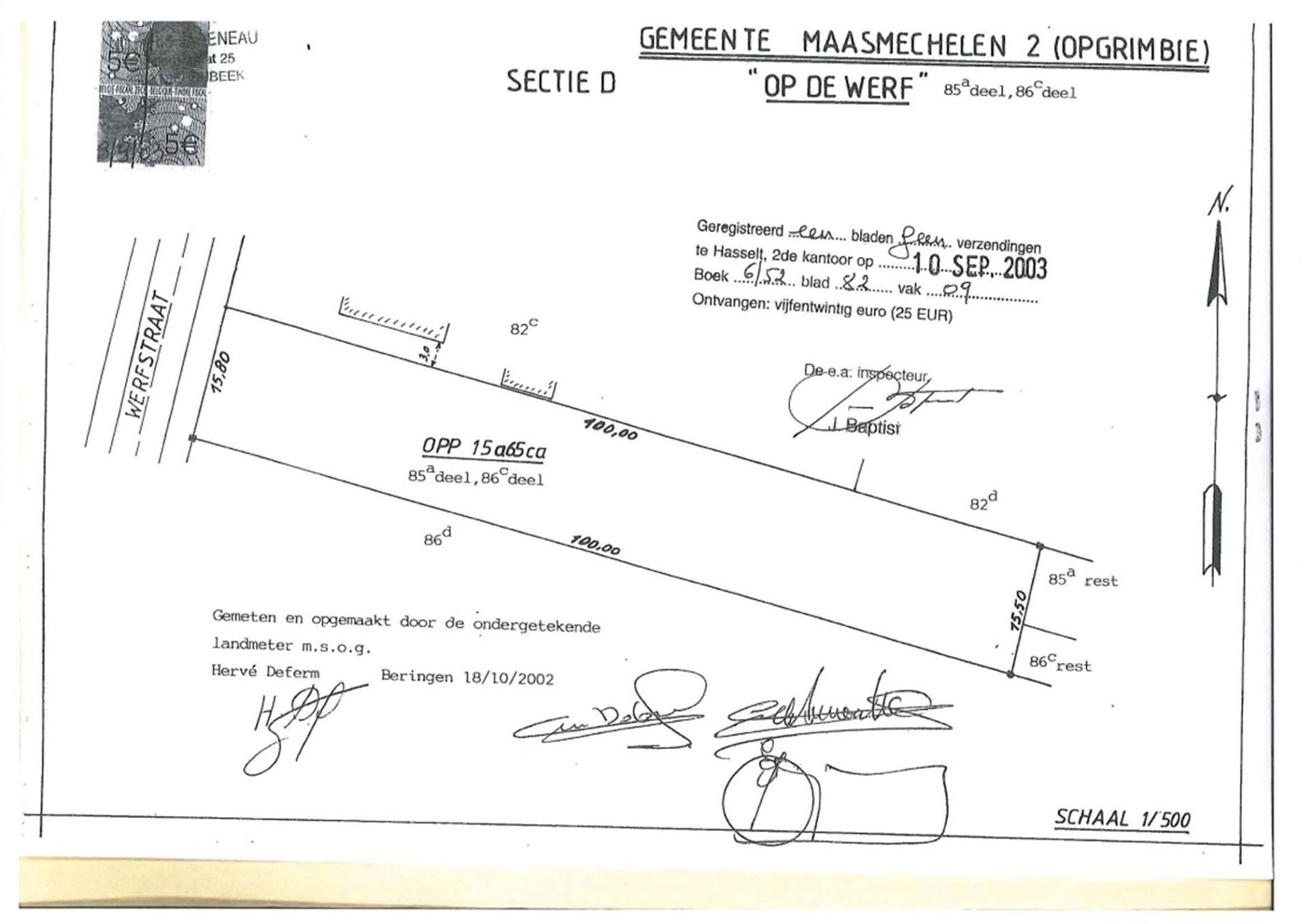 Perceel grond van 15a65ca voor open bebouwing in het rustige Opgrimbie! - foto 2
