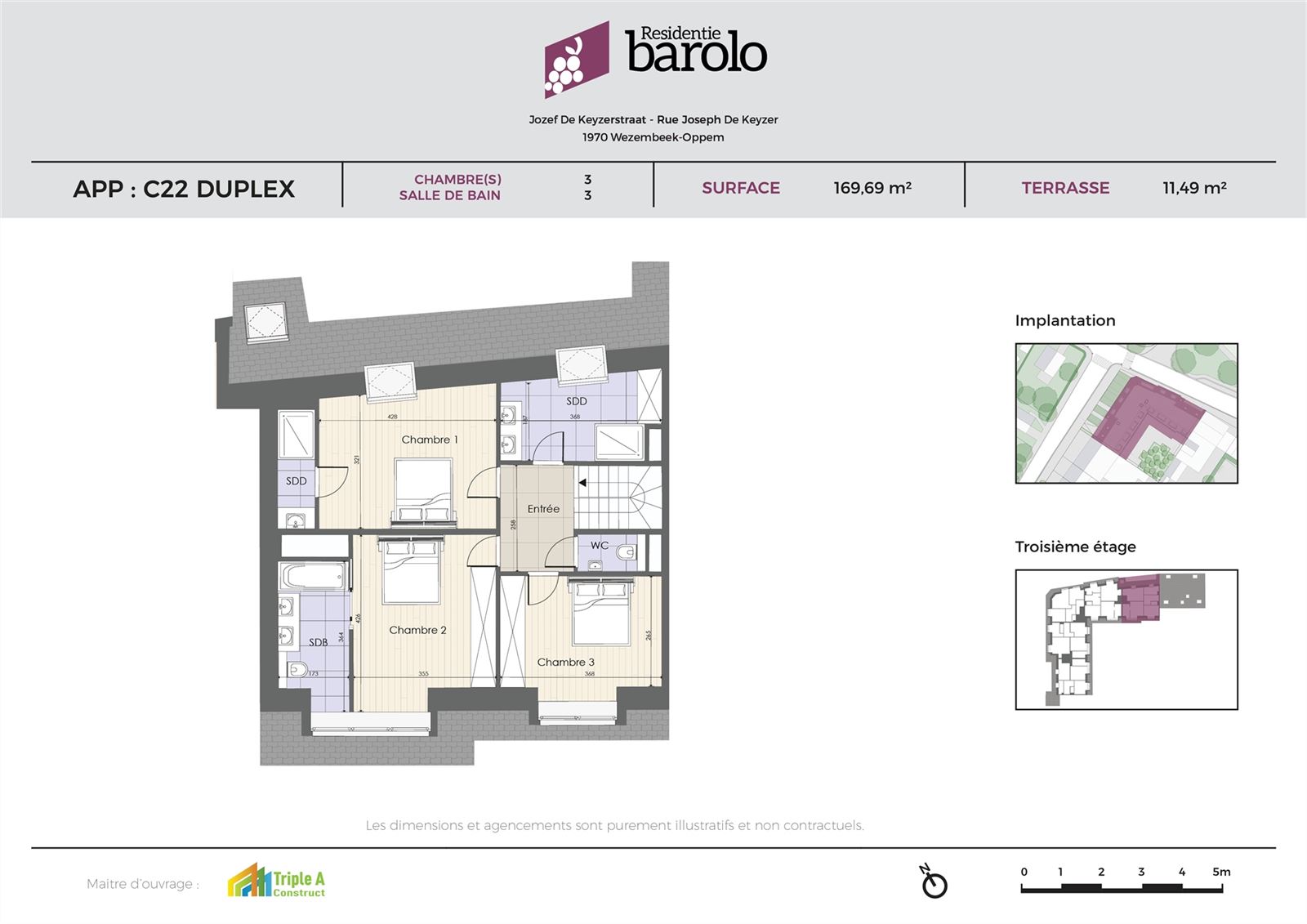 Ruim nieuwbouw duplex gelegen op de tweede verdieping met zuidgericht terras. - foto 5